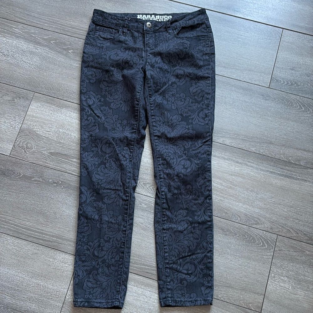 XS239 Parasuco denim legend skinny patterned jeans